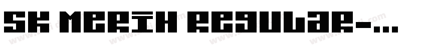 SK Merih Regular字体转换